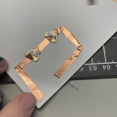 The series circut, I made it too small at first.