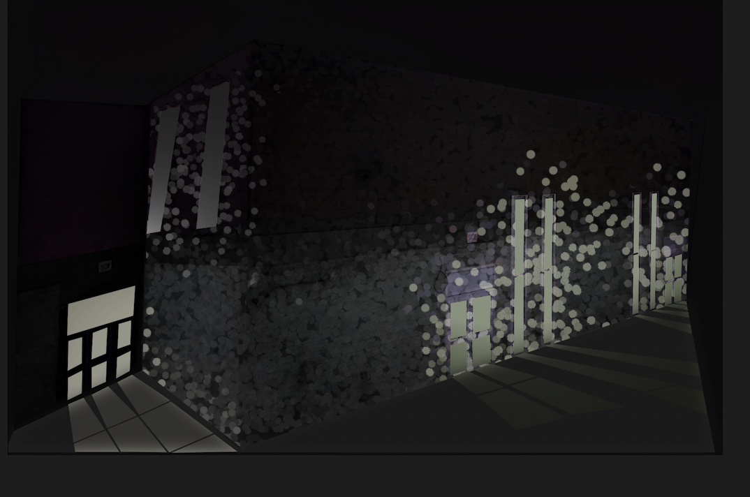 ball effect on both walls using the same effect just following the tutorial