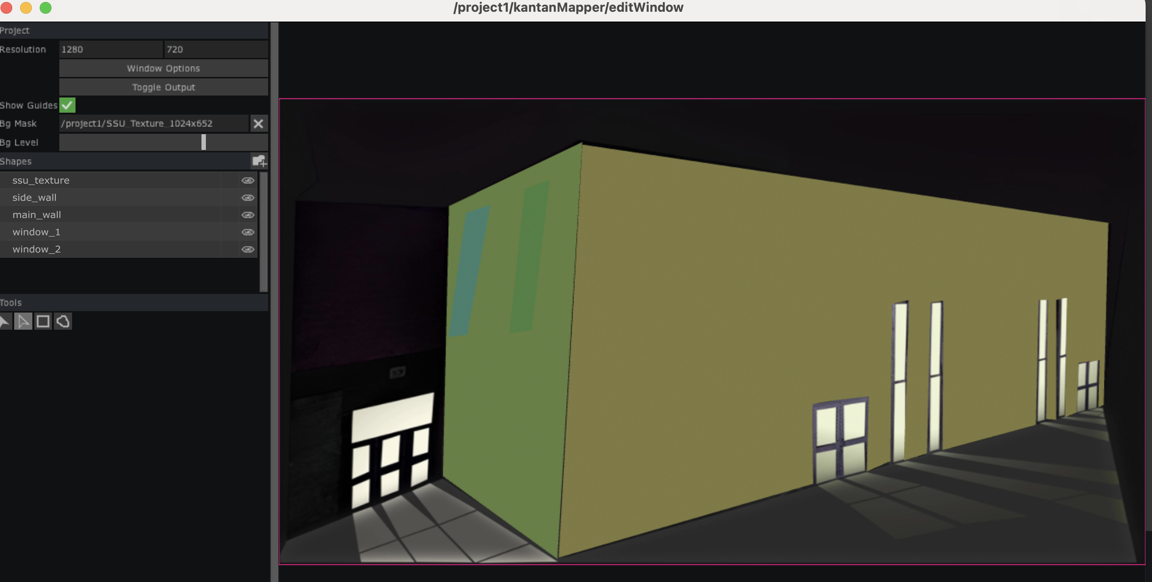 keying out the walls, again was struggling because I kept accidentally closing screens and was running out of space to put them all and actually see what was happening. Theres so much going on! but it also seems incredibly intresting.