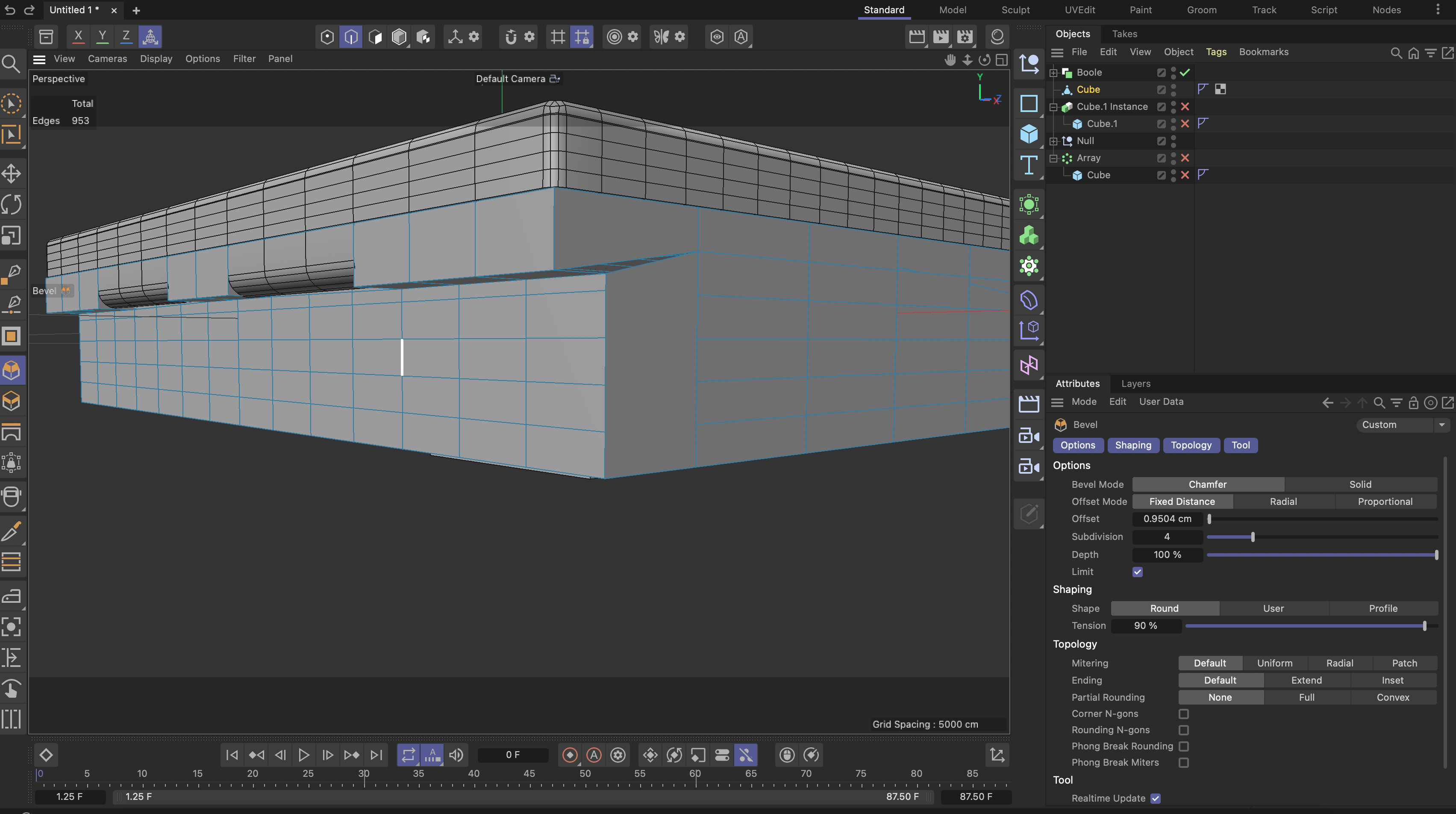 attempting to use the bezier and extrude tool to create the hinges on the backside. I had some difficulties because i double extruded certian sections and didnt realize what the issue was until i was doing another model, the puzzle box, and had the same issue.