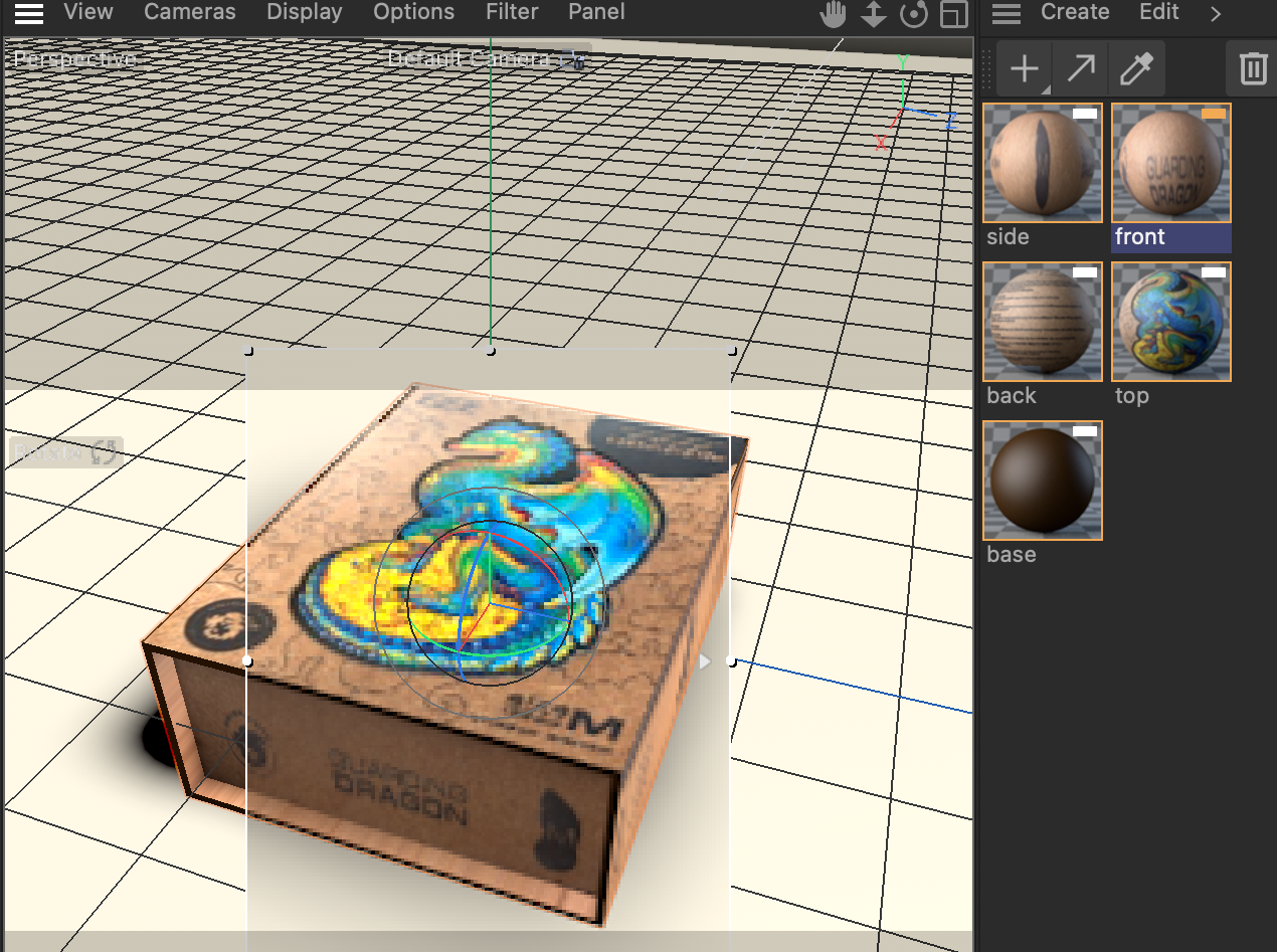 This is the in progress shot of learning how to apply image textures while following along with the tutorials