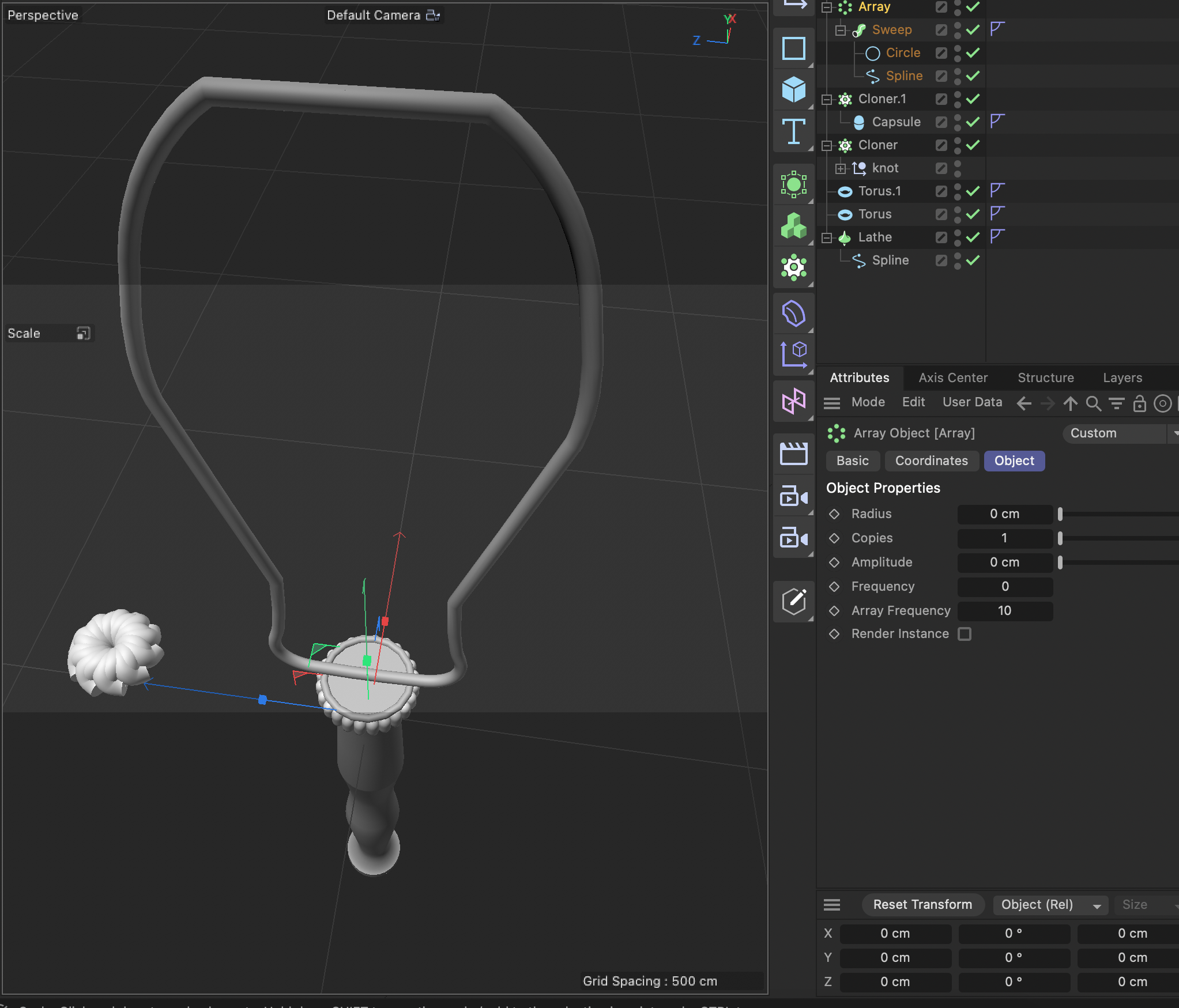 this is more work with the spline and lathe tool while following the tutorial